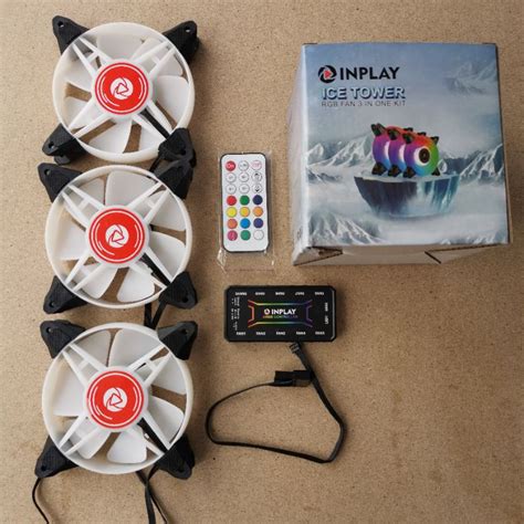 INPLAY Ice Tower RGB FAN 3 In 1 Kit V2 2nd Gen Ice One W Remote