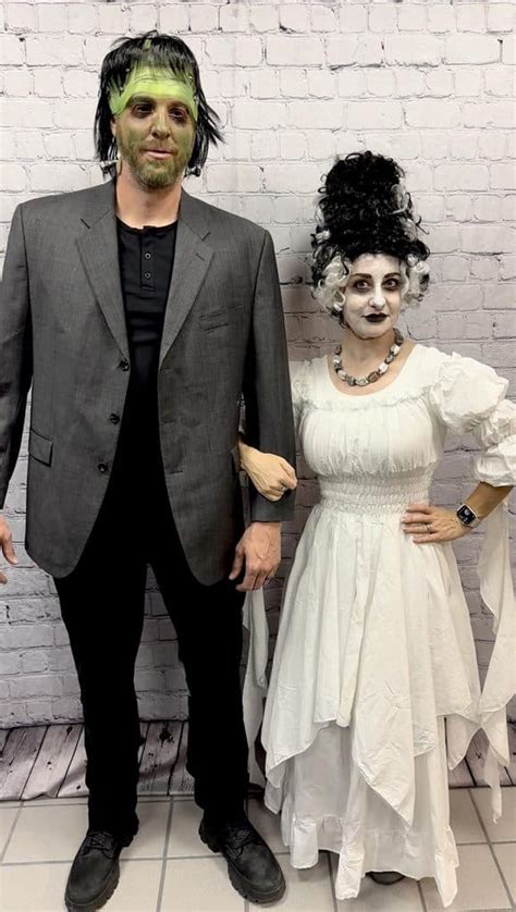 Halloween Costume for Couples - Frankenstein and Bride with Little ...