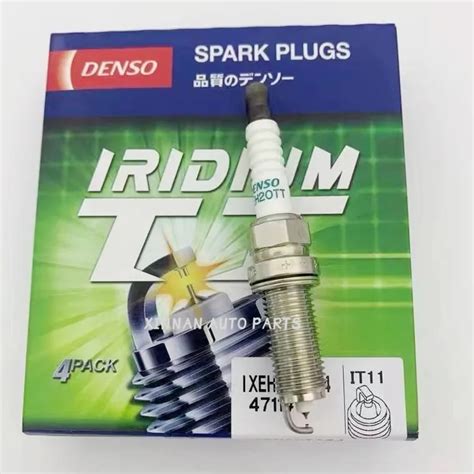 4 PCS Original Dual Iridium Spark Plug Denso IXEH20TT 4711 Is Suitable