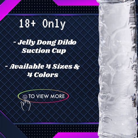Jelly Dildo Etsy Australia