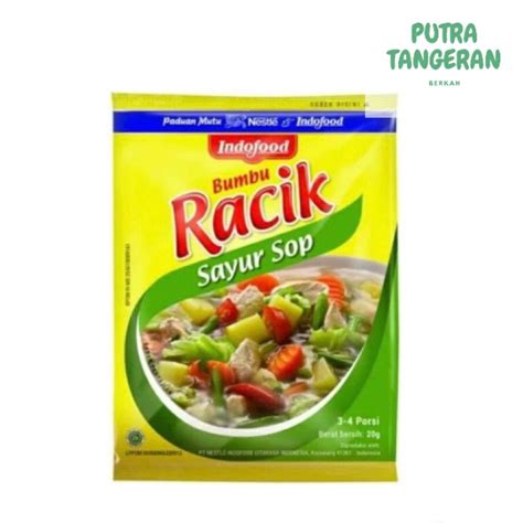 Jual Indofood Bumbu Racik Sayur Sop Gr Shopee Indonesia