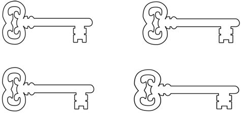 Key Shapes Clip Art at Clker.com - vector clip art online, royalty free & public domain