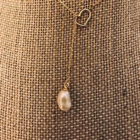 Two Rows Baroque Pearl Leather Necklacepearl And Leather Etsy Pearl