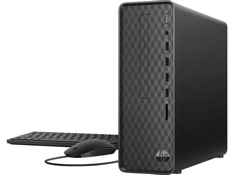 Refurbished HP Desktop Computer Factory Recertified Slim S01 AF1005t