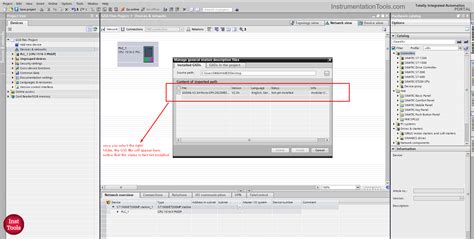 How To Import Gsd Files Into The Tia Portal Siemens Plc