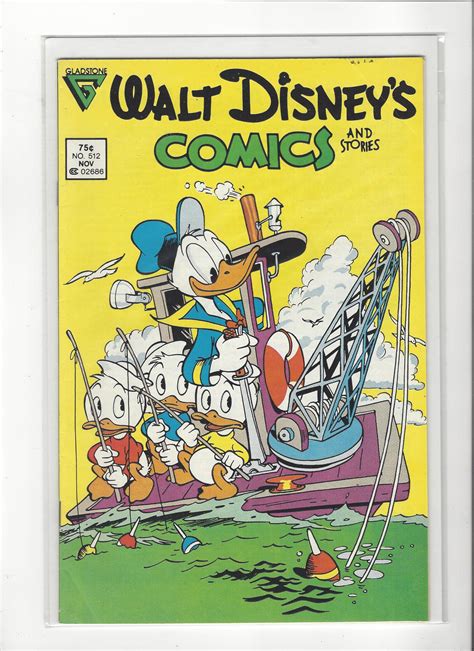 Walt Disneys Comics And Stories 512 2nd Gladstone Issue Nm Comic