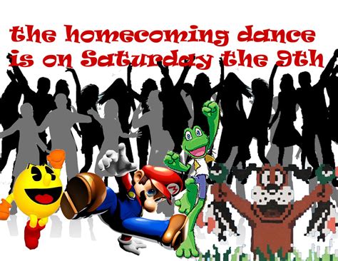 Liz's Blog Spot: Homecoming Dance Poster