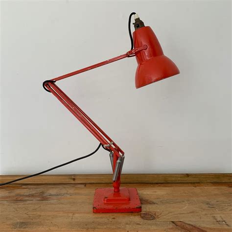 Herbert Terry Anglepoise Lamp In Red Lovely Co