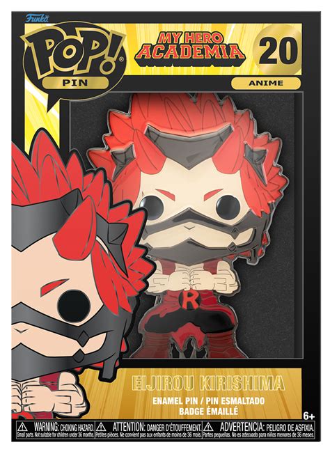 Kirishima Pop Enamel Pin At Mighty Ape Nz