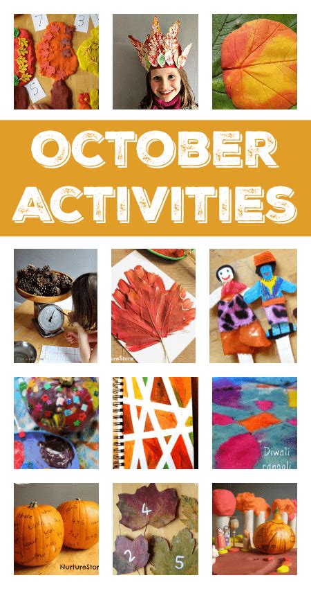 October Activities For Kids