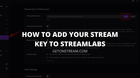 How To Add A Stream Key To Streamlabs Easy Guide Get On Stream