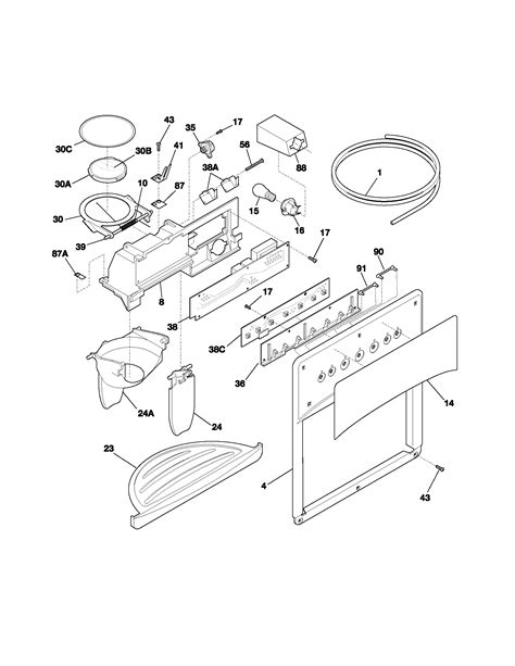 Frigidaire Refrigerator Water Line Diagram