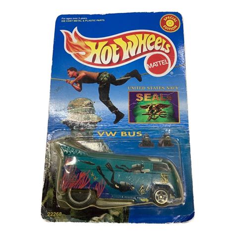 HOT WHEELS ホットウィールズ ミニカー UNITED STATES NAVY VW BUSトレファクONLINE
