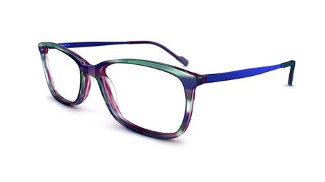 Specsavers Women's glasses SAPHIRE | Green Rectangle Plastic Acetate ...