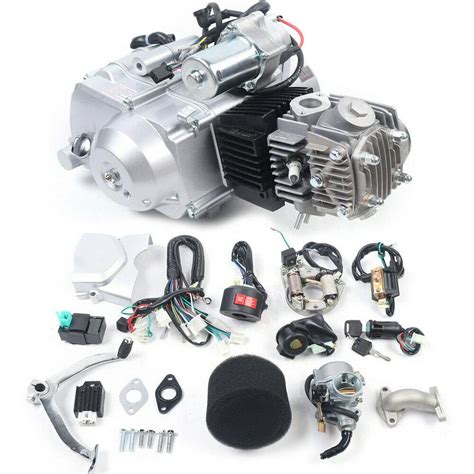 Buy 125cc Go Kart Engine 3 Speed Electric Start Semi Auto Motor Engine