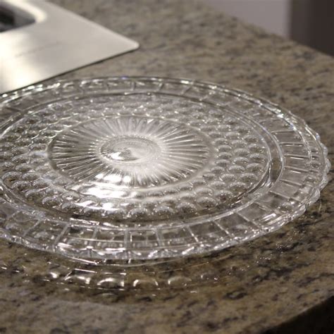 Glass Cake Plate - Etsy