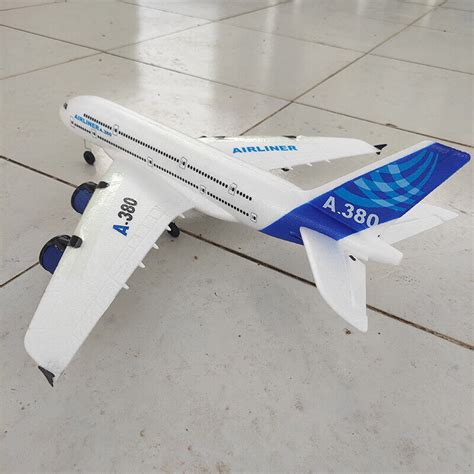 A Rc Plane With Gyro Channel D Rc Plane Airbus A Rc Edf Jet Ebay