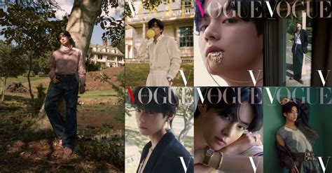 Bts V S Kim Taehyung Vogue Korea October Issue Is The Only Magazine