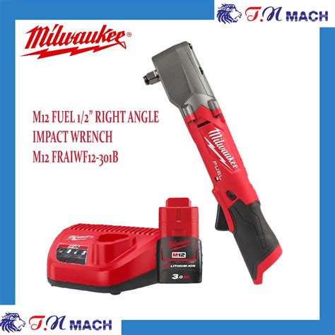 Milwaukee M Fuel Right Angle Impact Wrench M Fraiwf B