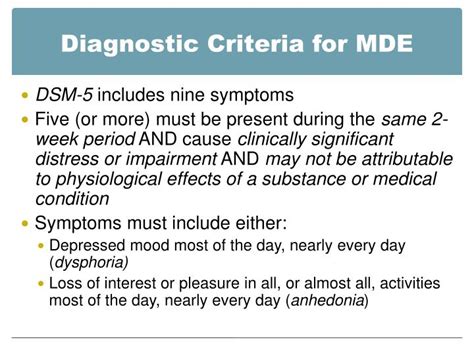 Ppt Chapter 8 Major Depressive Disorder Powerpoint Presentation Id