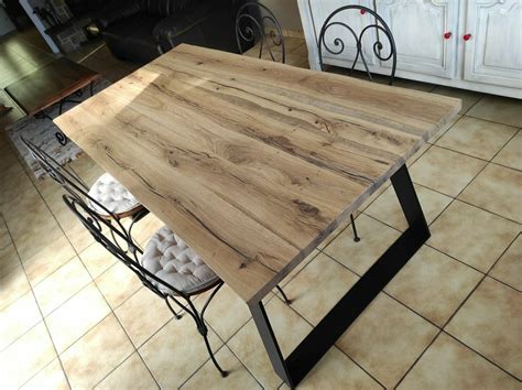 Plateau table chêne vieilli 260 x 100 x 4 cm