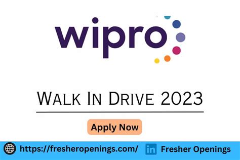 Wipro Walk In Drive 2023 Hiring As Non Voice Process Role