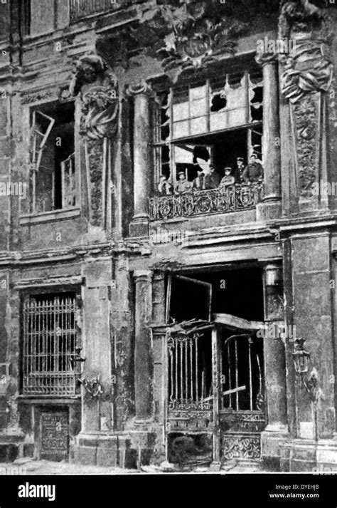 Entrance To The Palace Of Kaiser Willhelm II After His Abdication In