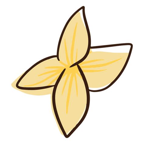 Hawaiian Flower Stroke Transparent Png And Svg Vector