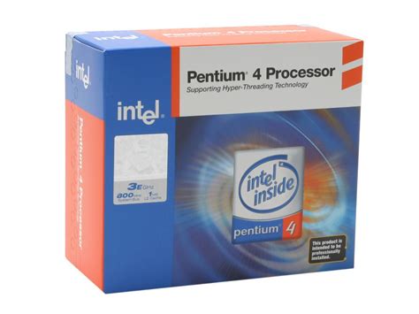 Intel Pentium 4 3.0E - Pentium 4 Prescott Single-Core 3.0 GHz Socket ...