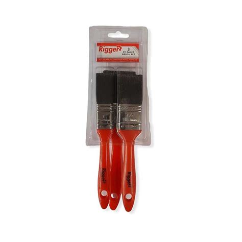 Rigger Synthetic DIY Paint Brush 3 Piece Set | Shop Today. Get it Tomorrow! | takealot.com