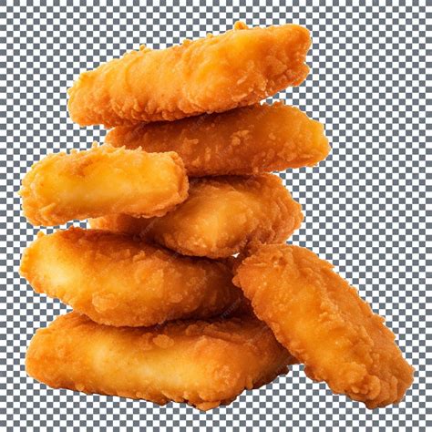 Premium PSD | Fried chicken nuggets