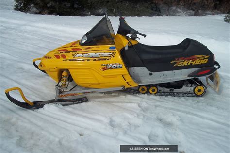 2001 Ski Doo Mxz 700