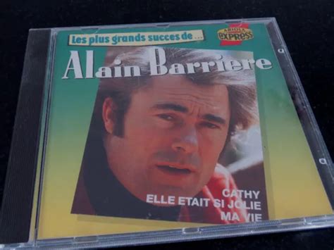 Alain Barriere Les Plus Grands Succes De Cd Ariola