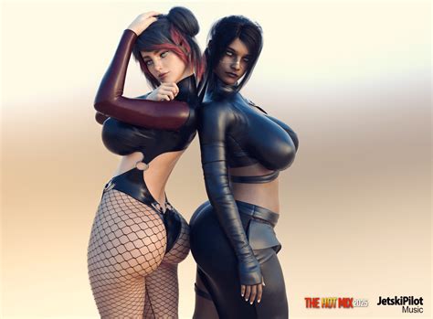 The Hot Mix D Render Digital Art By JetskiPilot