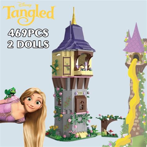 BMZlego Disney Princess Rapunzel S Tower Tangled Model Friends