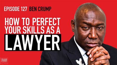 Ben Crump Shares His Advice To Young Lawyers Youtube