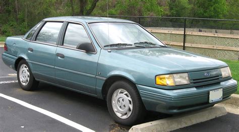 Ford Tempo Spécifications Techniques Et économie De Carburant