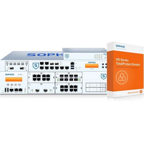 Sophos UTM SG 125 Security Appliance TotalProtect Bundle With 8 GE