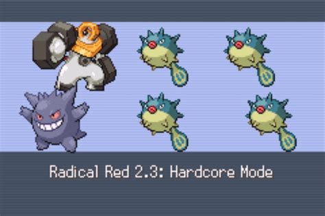 Radical Red Hardcore Mode I Am Not Sorry R Pokemonhalloffame