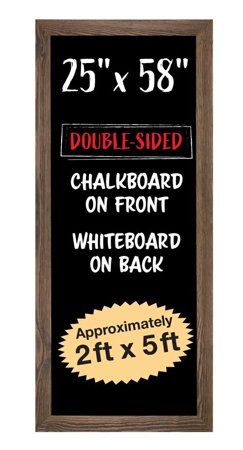 Buy Excello Global Products Extra Large Gigantic Chalkboard Sign