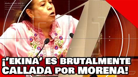 VEAN La Ekina Es Brutalmente Callada Por Margarita Valdez Por