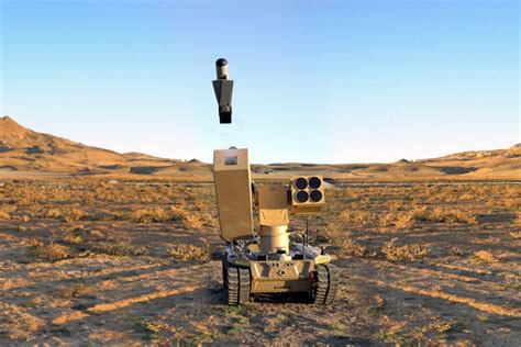 Havelsan`s Unmanned Ground Vehicle Barkan 2 Fires Loitering Munition