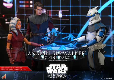 Star Wars Ahsoka Clone Wars Era Anakin Skywalker By Hot Toys The Toyark News