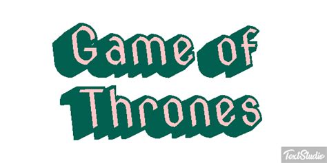 Game of Thrones Brand Animated GIF Logo Designs