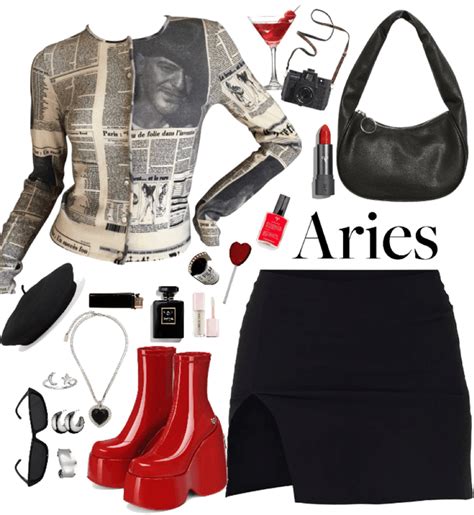 Aries Girl Outfit Shoplook Cute Outfits Girl Outfits Fashion