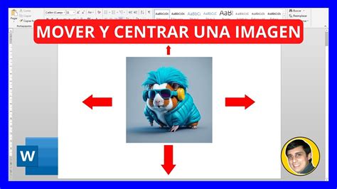 C Mo Mover Libremente Una Imagen En Word Youtube