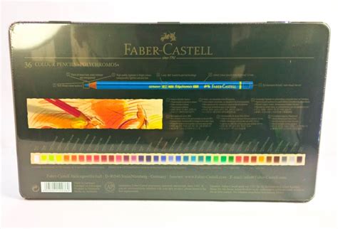 Lapis Cor Faber Castell Polychromos Cores R Em Mercado Livre