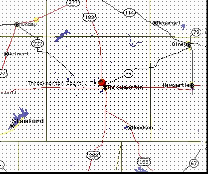 Map Page - Throckmorton Co., TX