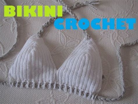 Bikini De Crochet Ganchillo Top YouTube