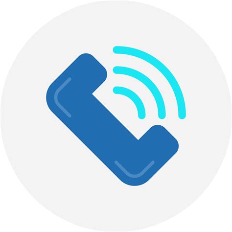 Phone Call Creative Icon Design 15536898 Vector Art At Vecteezy